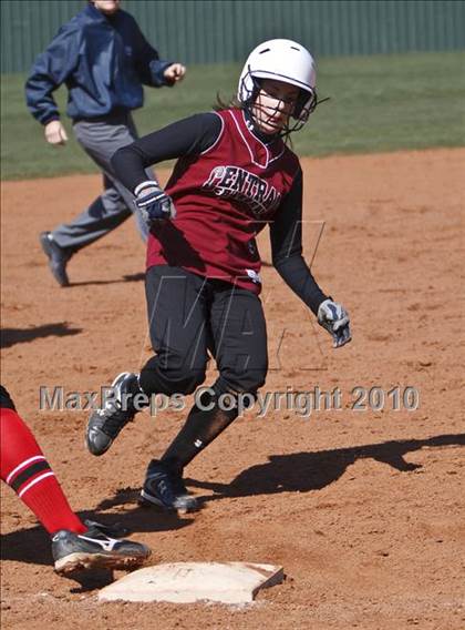 Thumbnail 3 in Burleson vs. Keller Central (Mansfield ISD Varsity Softball Tournament) photogallery.