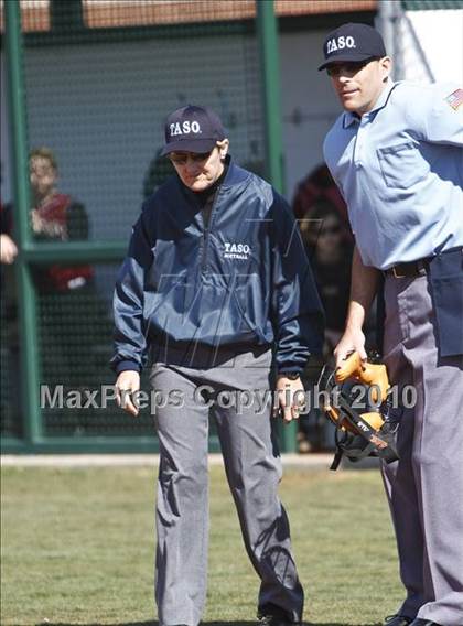 Thumbnail 2 in Burleson vs. Keller Central (Mansfield ISD Varsity Softball Tournament) photogallery.