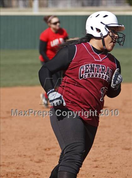 Thumbnail 2 in Burleson vs. Keller Central (Mansfield ISD Varsity Softball Tournament) photogallery.