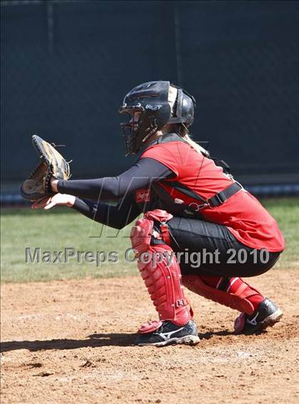 Thumbnail 2 in Burleson vs. Keller Central (Mansfield ISD Varsity Softball Tournament) photogallery.