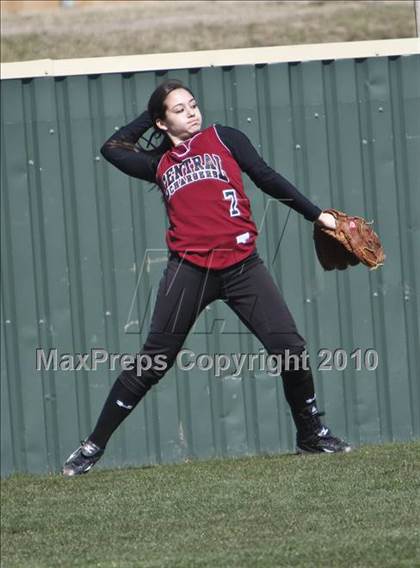 Thumbnail 1 in Burleson vs. Keller Central (Mansfield ISD Varsity Softball Tournament) photogallery.