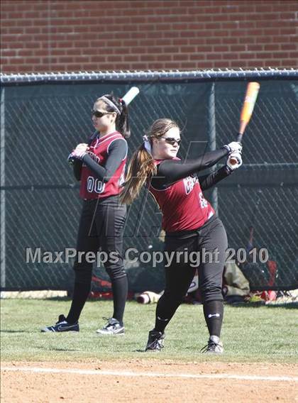 Thumbnail 1 in Burleson vs. Keller Central (Mansfield ISD Varsity Softball Tournament) photogallery.