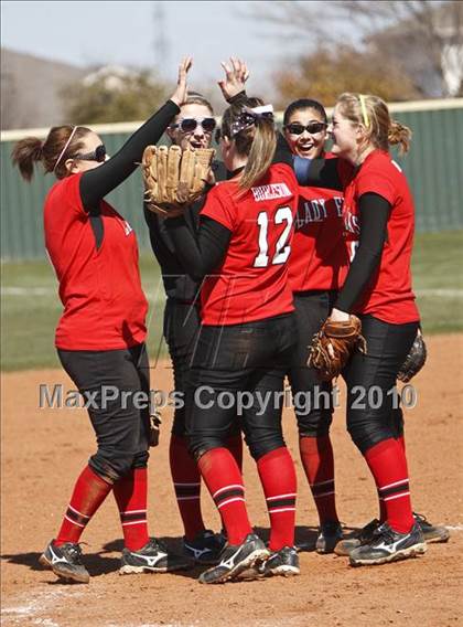 Thumbnail 2 in Burleson vs. Keller Central (Mansfield ISD Varsity Softball Tournament) photogallery.