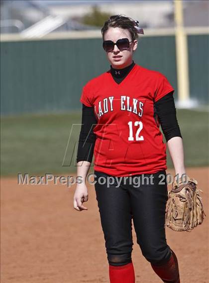 Thumbnail 1 in Burleson vs. Keller Central (Mansfield ISD Varsity Softball Tournament) photogallery.