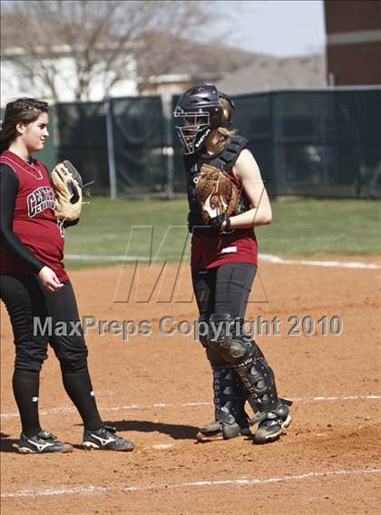 Thumbnail 3 in Burleson vs. Keller Central (Mansfield ISD Varsity Softball Tournament) photogallery.