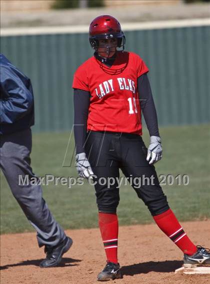 Thumbnail 2 in Burleson vs. Keller Central (Mansfield ISD Varsity Softball Tournament) photogallery.