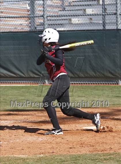 Thumbnail 2 in Burleson vs. Keller Central (Mansfield ISD Varsity Softball Tournament) photogallery.