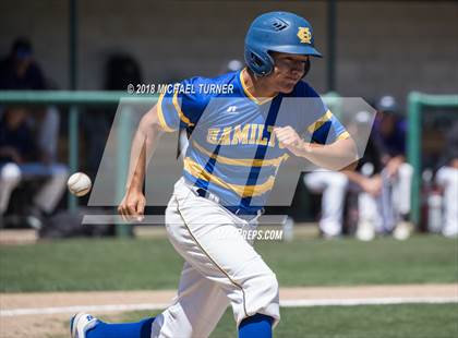 Thumbnail 2 in Modoc vs. Hamilton (NSCIF D5 Final) photogallery.