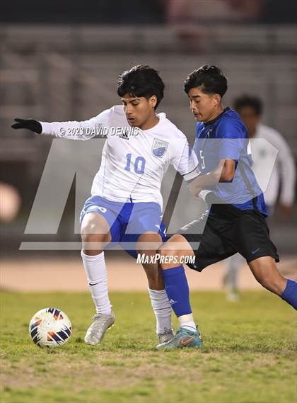 Thumbnail 3 in Frontier vs Lompoc (CIF CS D4 Semifinal) photogallery.