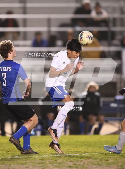 Thumbnail 3 in Frontier vs Lompoc (CIF CS D4 Semifinal) photogallery.
