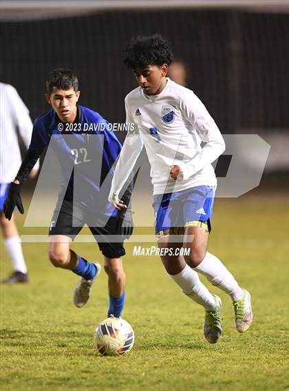 Thumbnail 2 in Frontier vs Lompoc (CIF CS D4 Semifinal) photogallery.