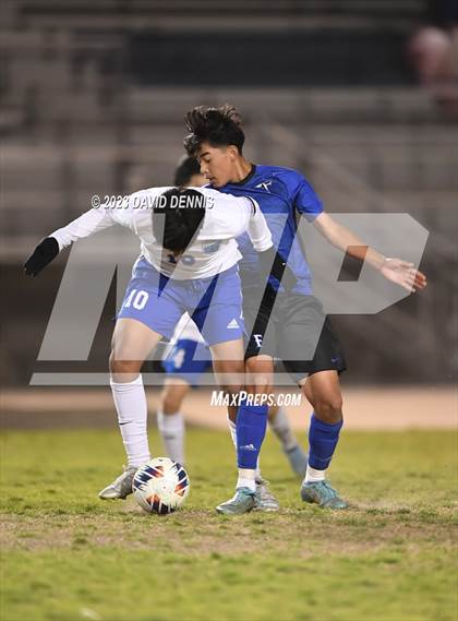 Thumbnail 3 in Frontier vs Lompoc (CIF CS D4 Semifinal) photogallery.