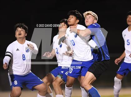 Thumbnail 3 in Frontier vs Lompoc (CIF CS D4 Semifinal) photogallery.