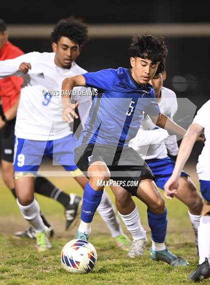 Thumbnail 1 in Frontier vs Lompoc (CIF CS D4 Semifinal) photogallery.