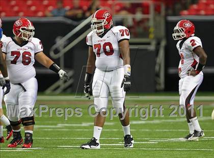 Thumbnail 3 in North Gwinnett vs. McEachern (Corky Kell Classic) photogallery.