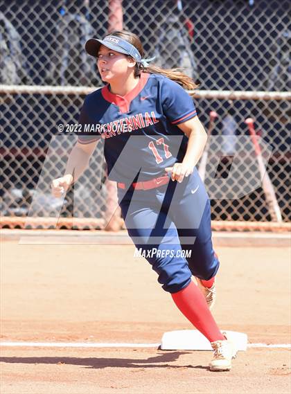 Thumbnail 2 in Centennial vs. Casteel (AIA 5A Round 1A Playoff) photogallery.