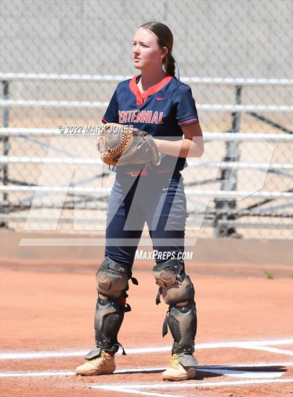 Thumbnail 1 in Centennial vs. Casteel (AIA 5A Round 1A Playoff) photogallery.