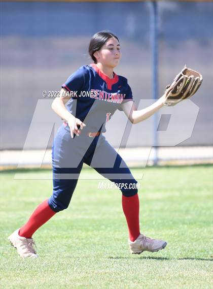 Thumbnail 3 in Centennial vs. Casteel (AIA 5A Round 1A Playoff) photogallery.