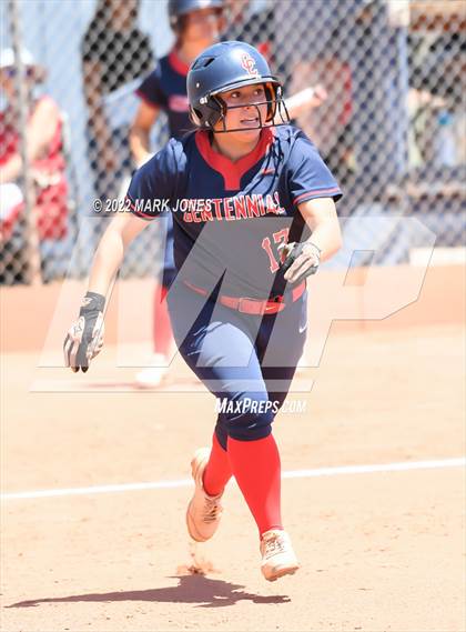 Thumbnail 1 in Centennial vs. Casteel (AIA 5A Round 1A Playoff) photogallery.