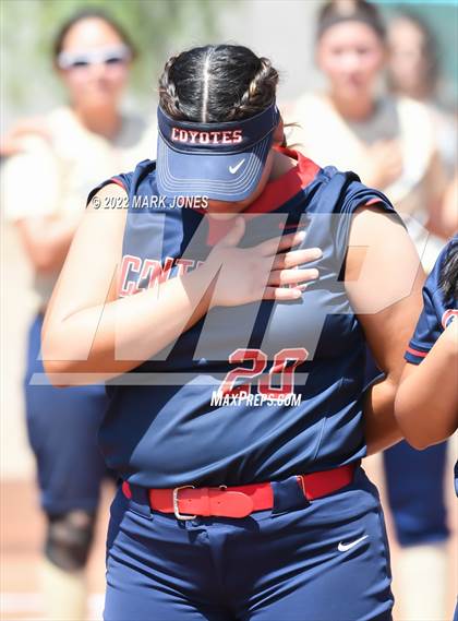 Thumbnail 3 in Centennial vs. Casteel (AIA 5A Round 1A Playoff) photogallery.