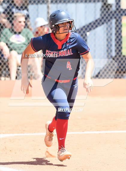 Thumbnail 2 in Centennial vs. Casteel (AIA 5A Round 1A Playoff) photogallery.