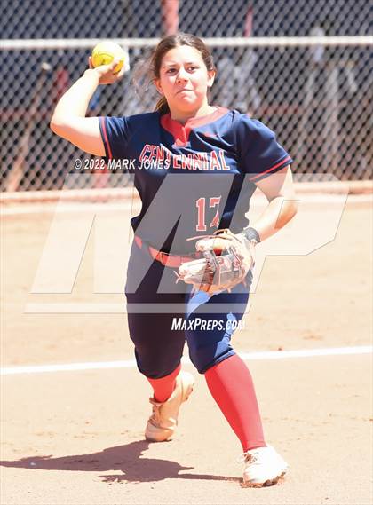 Thumbnail 3 in Centennial vs. Casteel (AIA 5A Round 1A Playoff) photogallery.