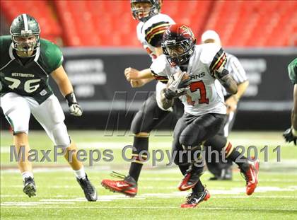 Thumbnail 3 in Greater Atlanta Christian vs. Westminster (Great American Football Classic) photogallery.
