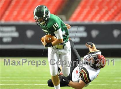 Thumbnail 1 in Greater Atlanta Christian vs. Westminster (Great American Football Classic) photogallery.