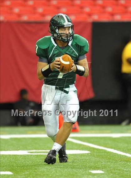 Thumbnail 1 in Greater Atlanta Christian vs. Westminster (Great American Football Classic) photogallery.