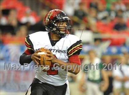 Thumbnail 3 in Greater Atlanta Christian vs. Westminster (Great American Football Classic) photogallery.