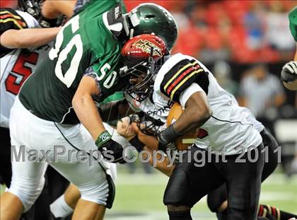 Thumbnail 3 in Greater Atlanta Christian vs. Westminster (Great American Football Classic) photogallery.