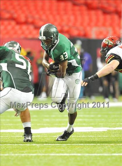 Thumbnail 2 in Greater Atlanta Christian vs. Westminster (Great American Football Classic) photogallery.