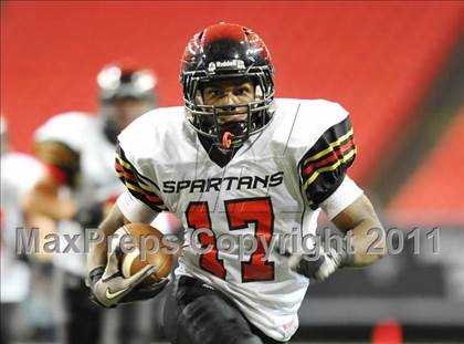 Thumbnail 1 in Greater Atlanta Christian vs. Westminster (Great American Football Classic) photogallery.