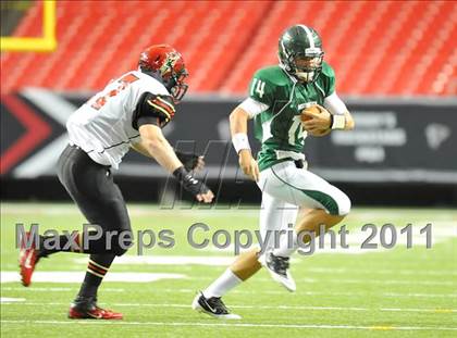 Thumbnail 3 in Greater Atlanta Christian vs. Westminster (Great American Football Classic) photogallery.