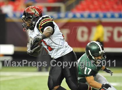 Thumbnail 2 in Greater Atlanta Christian vs. Westminster (Great American Football Classic) photogallery.