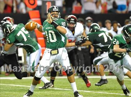 Thumbnail 3 in Greater Atlanta Christian vs. Westminster (Great American Football Classic) photogallery.