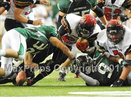 Thumbnail 3 in Greater Atlanta Christian vs. Westminster (Great American Football Classic) photogallery.