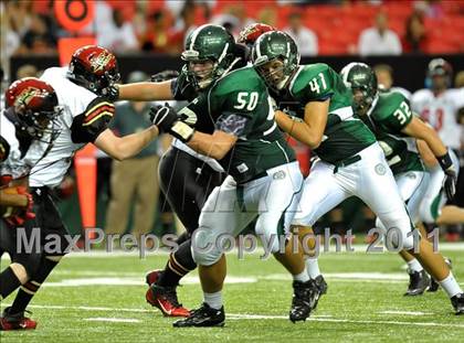 Thumbnail 1 in Greater Atlanta Christian vs. Westminster (Great American Football Classic) photogallery.