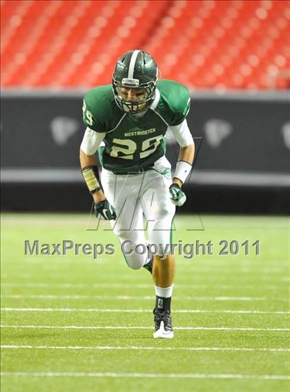 Thumbnail 2 in Greater Atlanta Christian vs. Westminster (Great American Football Classic) photogallery.