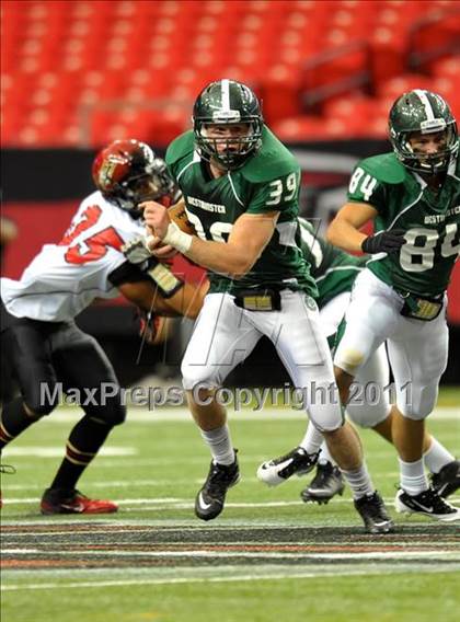 Thumbnail 2 in Greater Atlanta Christian vs. Westminster (Great American Football Classic) photogallery.
