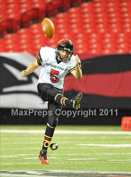 Thumbnail 2 in Greater Atlanta Christian vs. Westminster (Great American Football Classic) photogallery.
