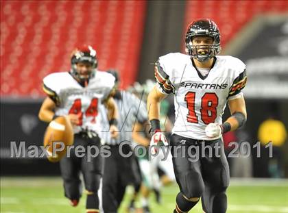 Thumbnail 1 in Greater Atlanta Christian vs. Westminster (Great American Football Classic) photogallery.