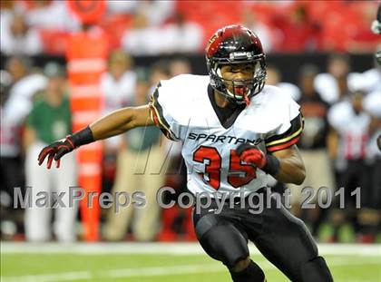 Thumbnail 1 in Greater Atlanta Christian vs. Westminster (Great American Football Classic) photogallery.