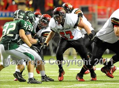 Thumbnail 2 in Greater Atlanta Christian vs. Westminster (Great American Football Classic) photogallery.