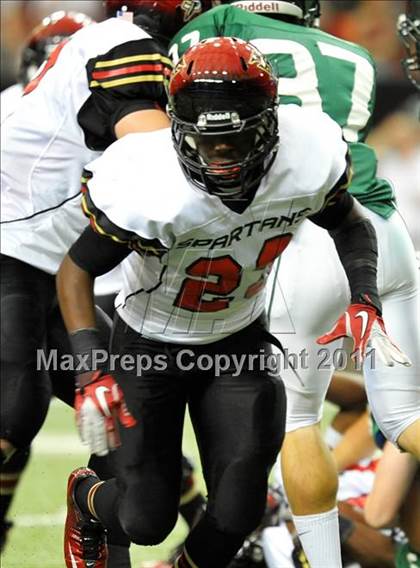 Thumbnail 1 in Greater Atlanta Christian vs. Westminster (Great American Football Classic) photogallery.