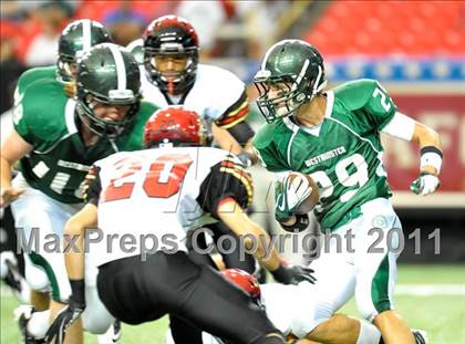 Thumbnail 3 in Greater Atlanta Christian vs. Westminster (Great American Football Classic) photogallery.