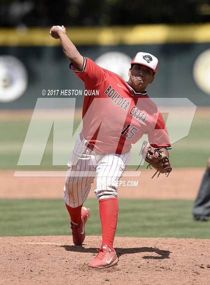 Thumbnail 2 in Boulder Creek vs. Basic (DeMarini National Classic) photogallery.