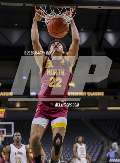 Thumbnail 2 in Cardinal Ritter College Prep vs Putnam City North (Norm Stewart Classic) photogallery.