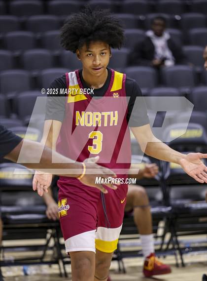 Thumbnail 1 in Cardinal Ritter College Prep vs Putnam City North (Norm Stewart Classic) photogallery.