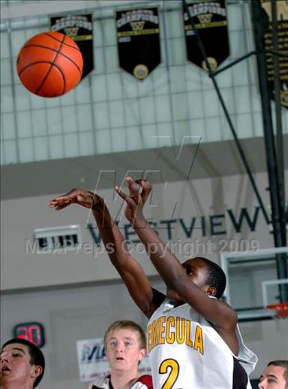 Thumbnail 1 in Temecula Valley vs. JSerra Catholic (MaxPreps Holiday Classic) photogallery.